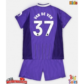 Tottenham Hotspur Micky van de Ven #37 Replica Third Stadium Kit for Kids 2026-27 Short Sleeve (+ pants)